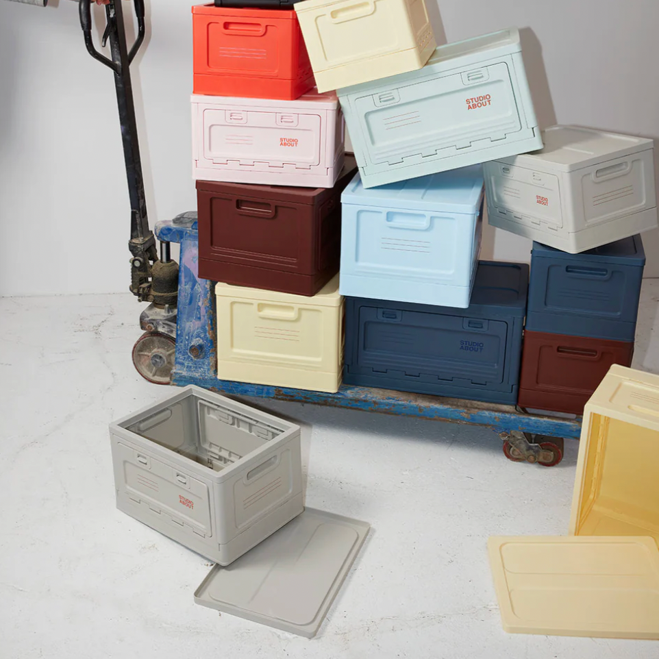 BOX MEDIUM - BLEU CIEL