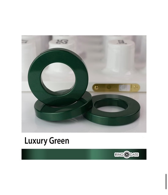 Calendrier perpétuel - Accessoire 1 anneau vert foncé