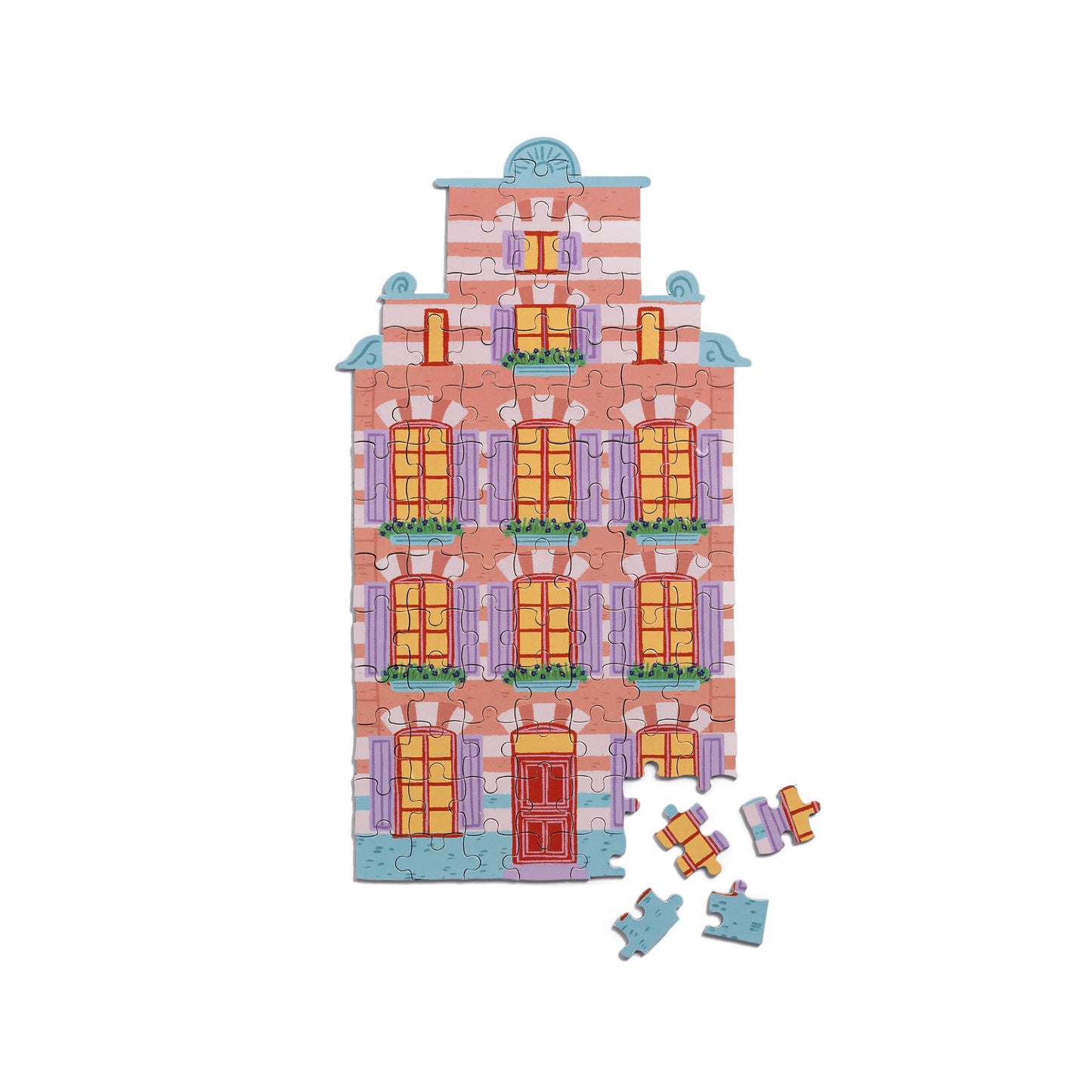 Puzzle Canal House Stairs