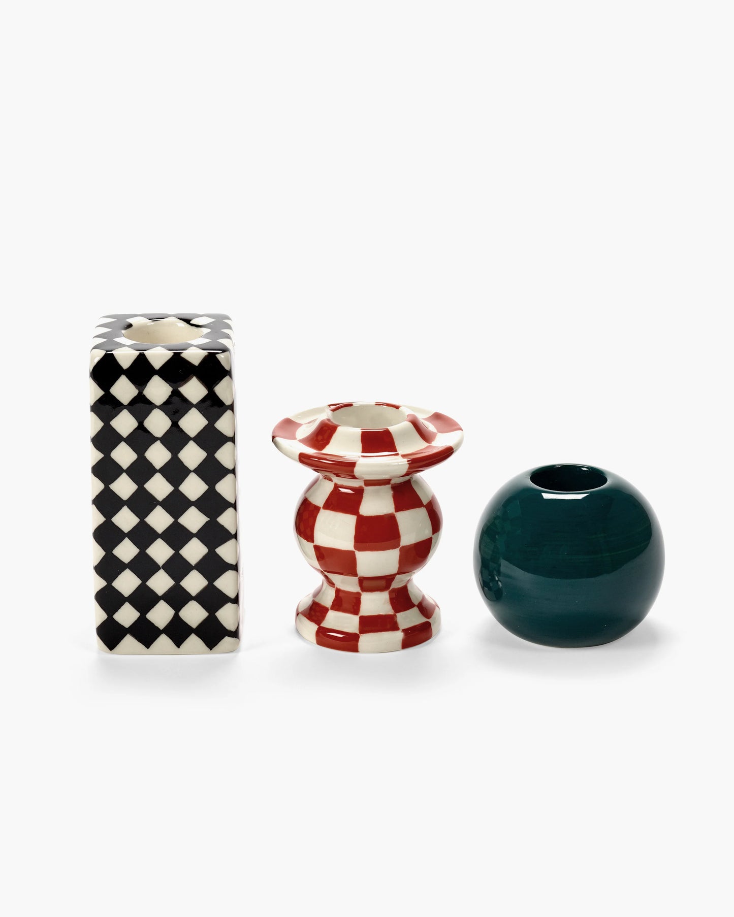 Trio de bougeoirs - Les Objets Mouleversants - Surréalisme