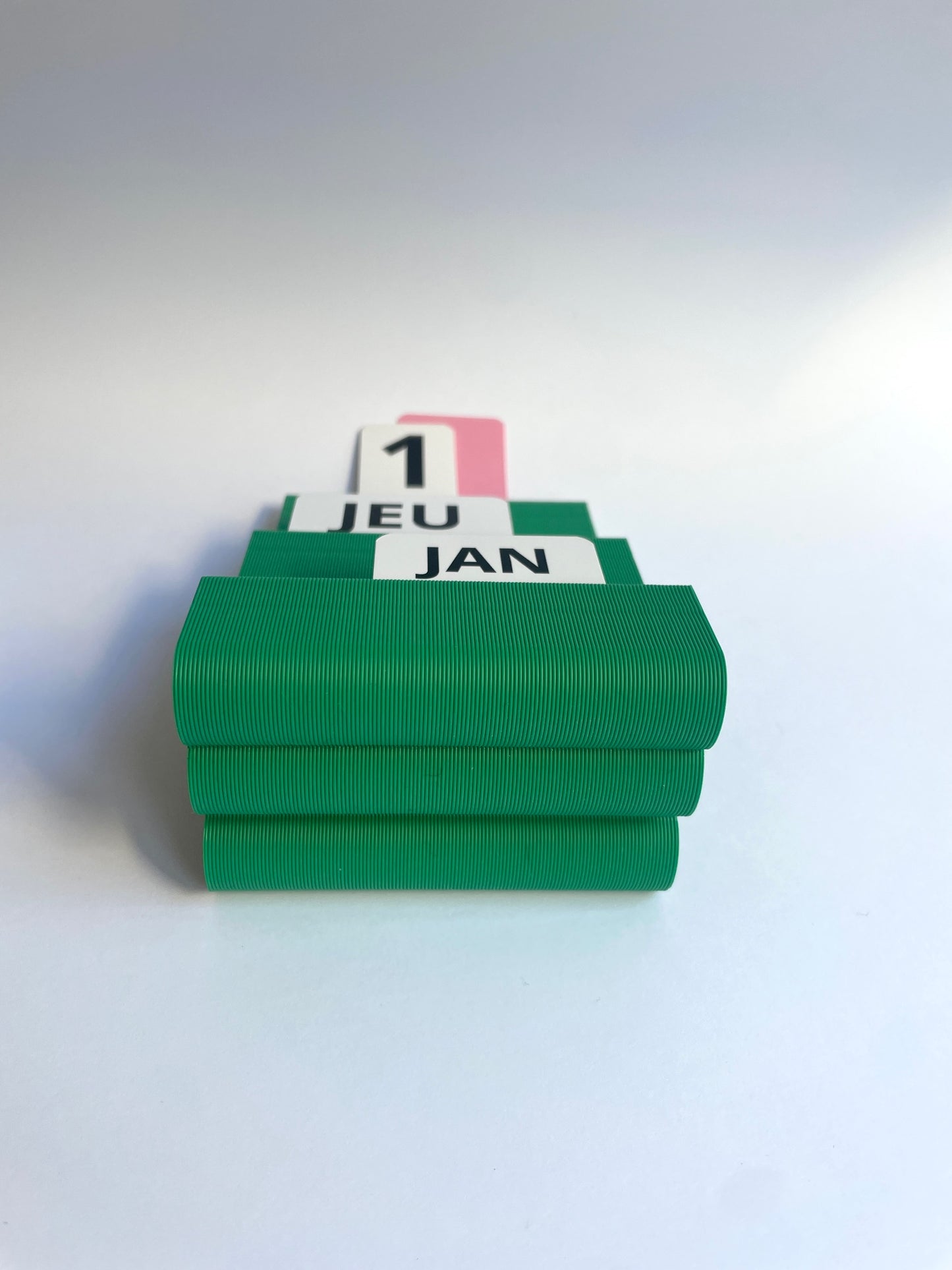 Calendrier perpétuel Warren & Laetitia vert