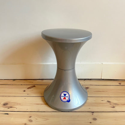 Tabouret Tam Tam argenté