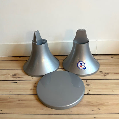 Tabouret Tam Tam argenté