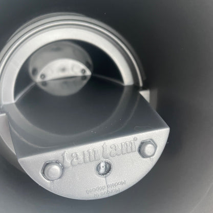 Tabouret Tam Tam argenté