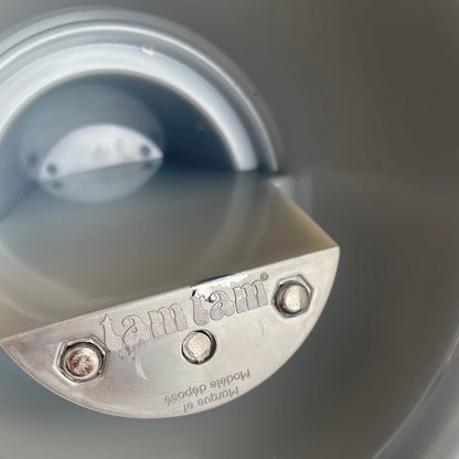 Tabouret Tam Tam ABS métallisé titane