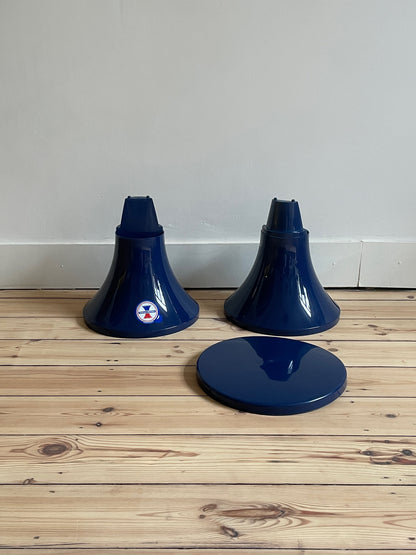 Tabouret Tam Tam bleu marine