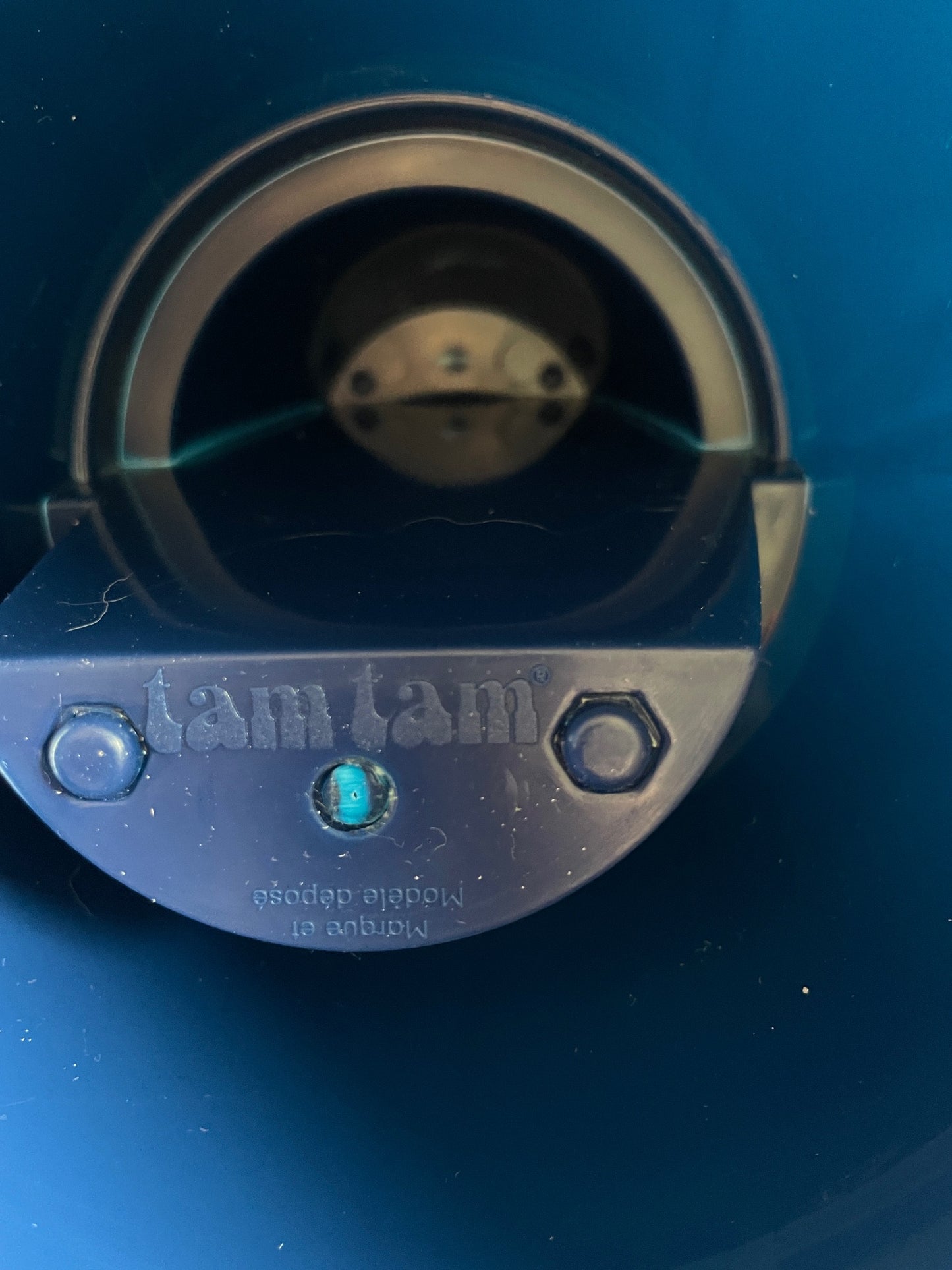 Tabouret Tam Tam bleu marine