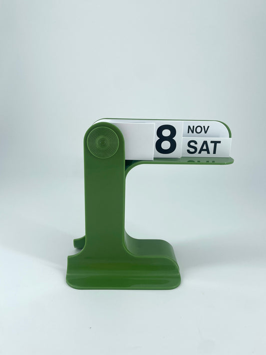 Calendrier perpétuel TIMOR vert