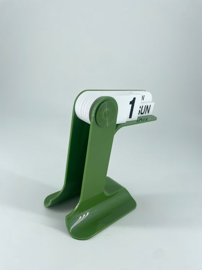 Calendrier perpétuel TIMOR vert