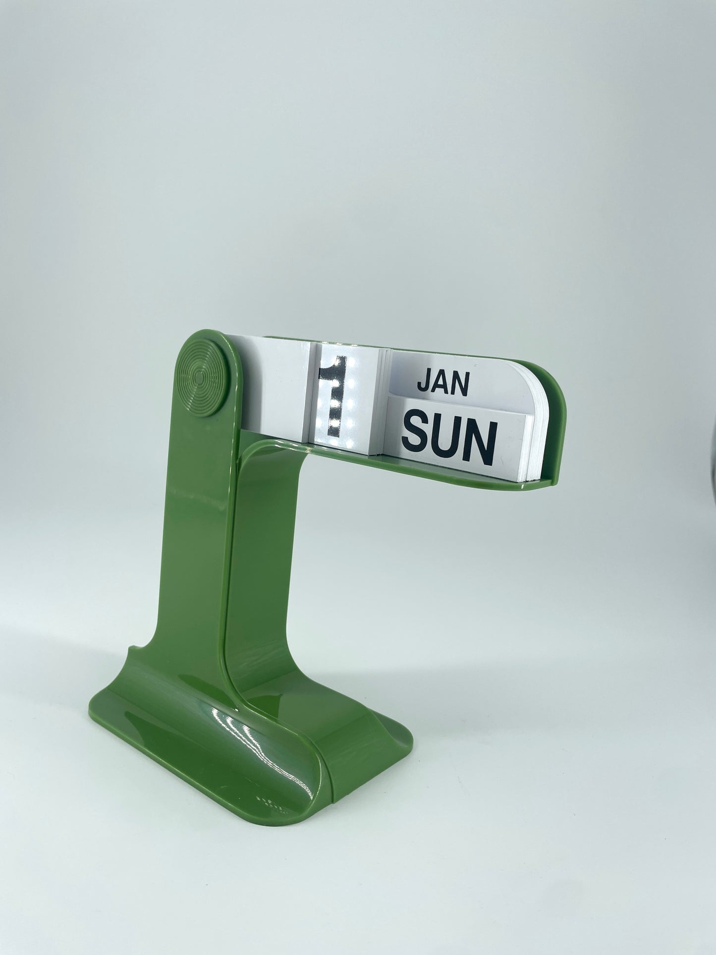 Calendrier perpétuel TIMOR vert