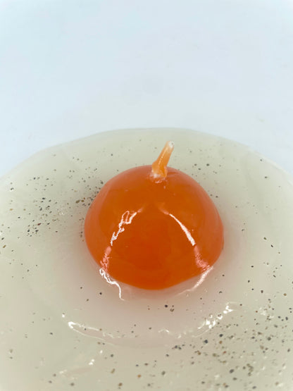 Bougie Oeuf sur le plat