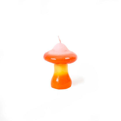 Bougie - Champignon rose/rouge/orange